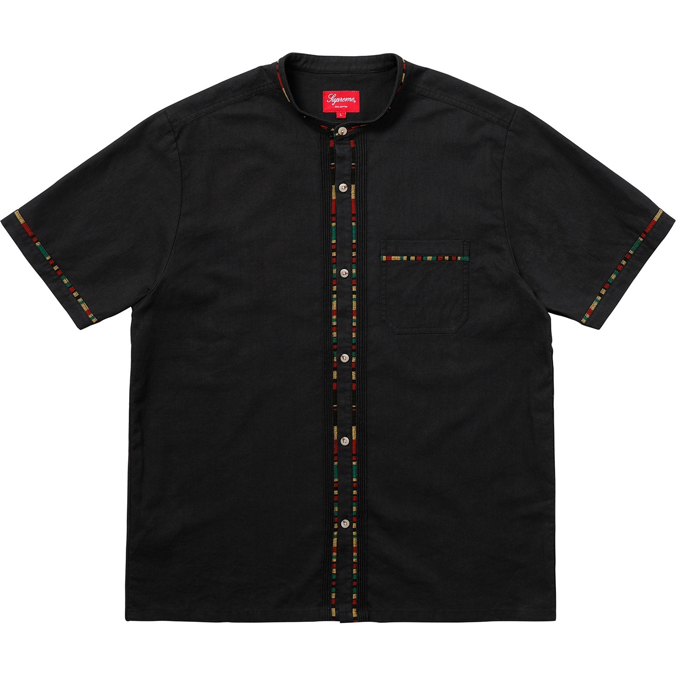 S/S Band Collar Shirt view 5